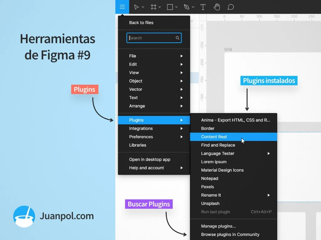 menu plugins