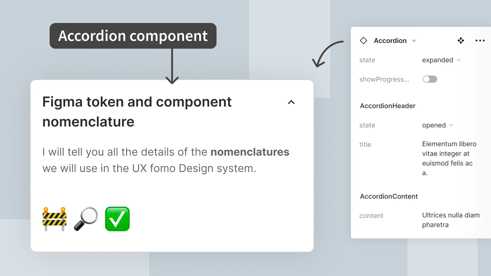 nomenclatura de tokens para un design system