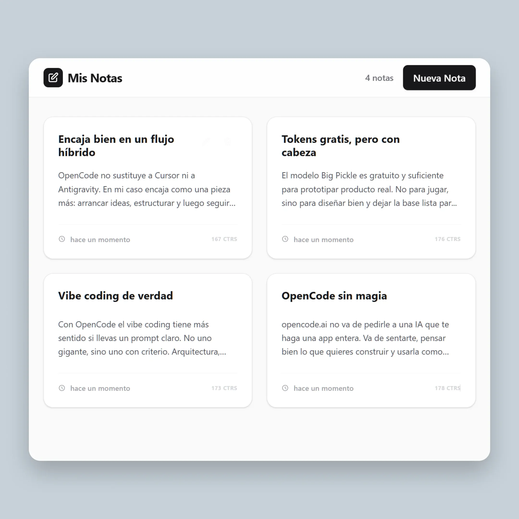 vibe coding opencode