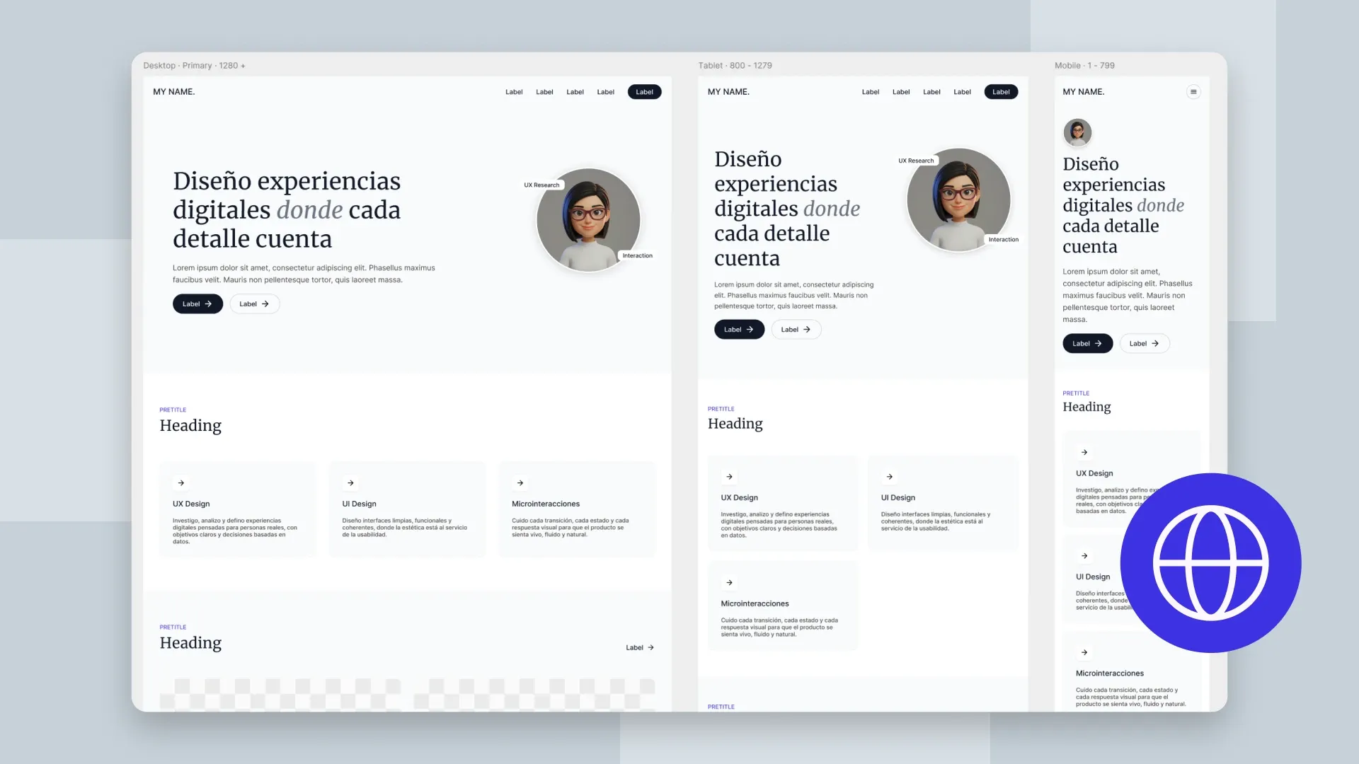 plantilla ux designer gratis lista para usar en figma sites