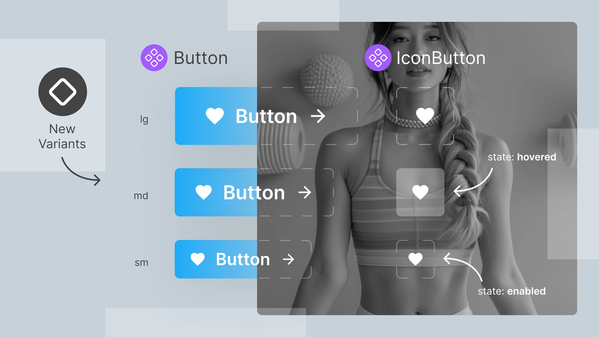 cómo crear botones transparentes con figma