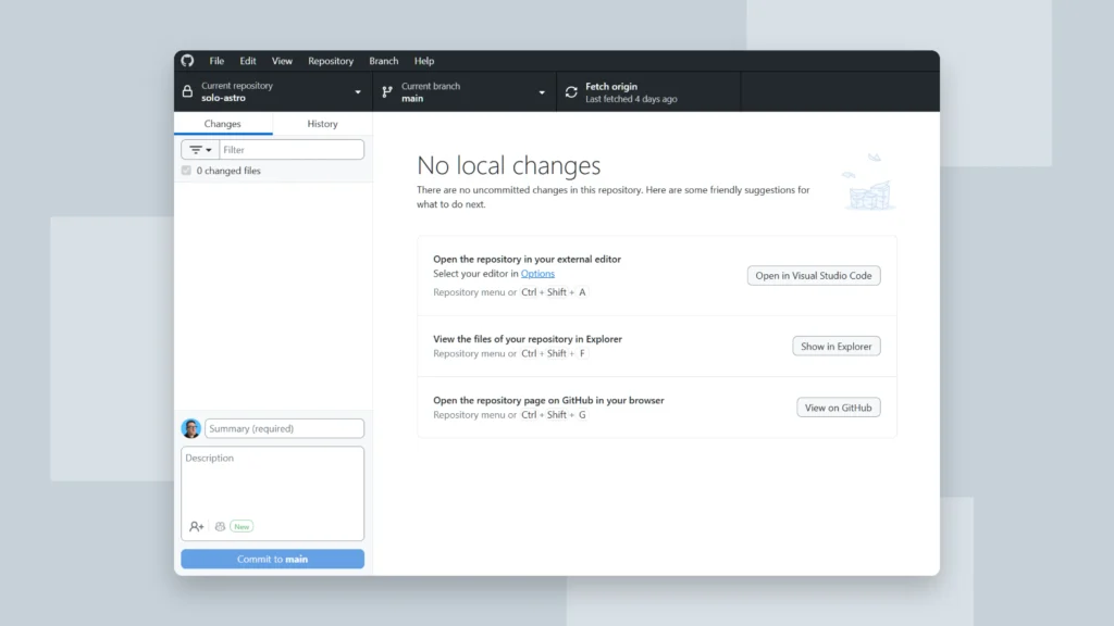 github desktop para ux designers
