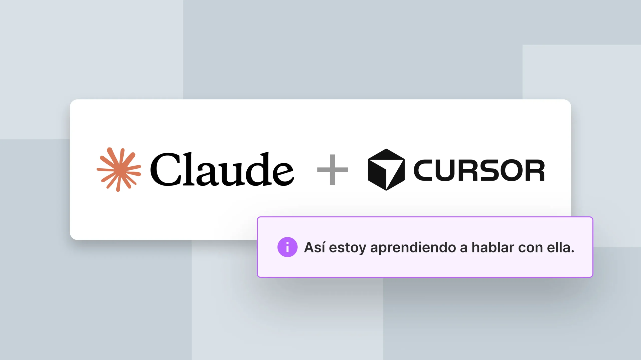 cómo hablar con las ias claude y cursor?